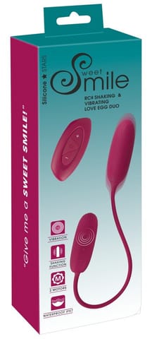 RC SHAKING & VIBRATING LOVE EGG DUO w sklepie Wasserman.eu