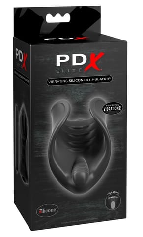 ⁨PDX ELITE VIBRATING SILICONE STIMULATOR⁩ w sklepie Wasserman.eu