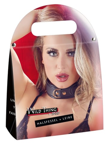 ⁨LEATHER COLLAR AND LEASH⁩ w sklepie Wasserman.eu