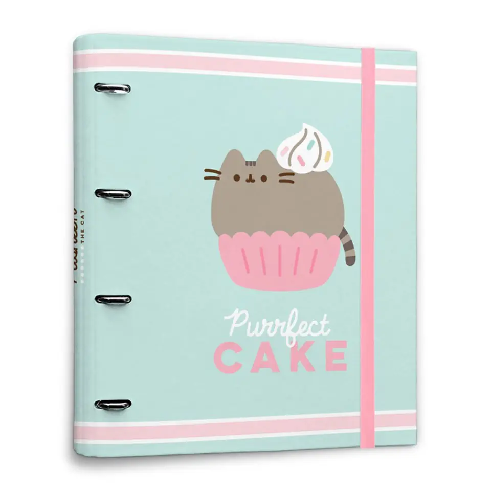 ⁨Pusheen - Binder from the Foodie collection (4 rings)⁩ at Wasserman.eu