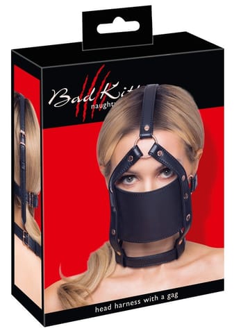 ⁨HEAD HARNESS WITH A GAG⁩ w sklepie Wasserman.eu