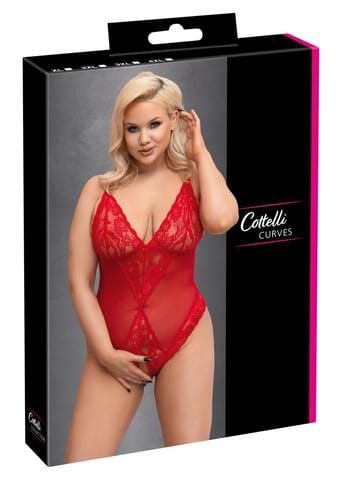 ⁨Crotchless Body red XL⁩ w sklepie Wasserman.eu