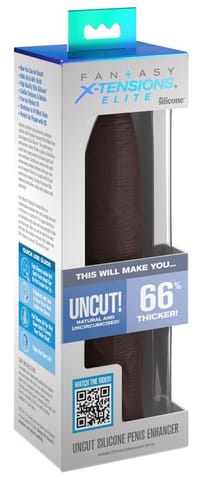 ⁨UNCUT SILICONE PENIS ENHANCER⁩ w sklepie Wasserman.eu