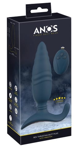 RC THRUSTING BUTT PLUG WITH VIBRATION w sklepie Wasserman.eu
