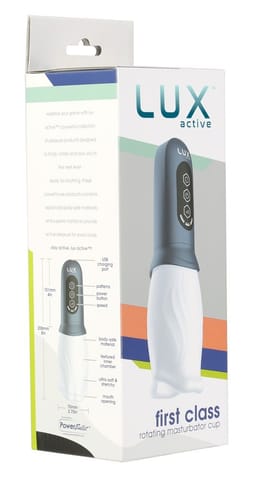 ⁨LUX ACTIVE FIRST CLASS MASTURBATOR CUP⁩ w sklepie Wasserman.eu