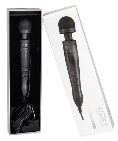 MASAŻER DOXY DIE CAST 3 CZARNA w sklepie Wasserman.eu