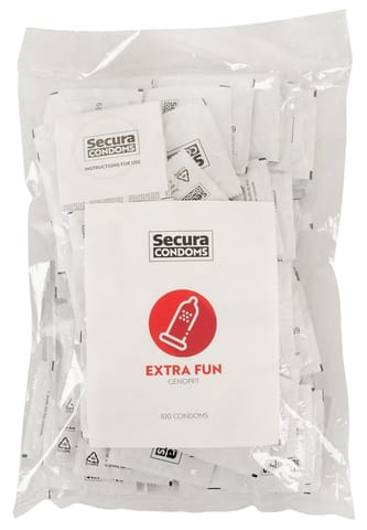 ⁨SECURA EXTRA FUN 100PCS BAG⁩ w sklepie Wasserman.eu