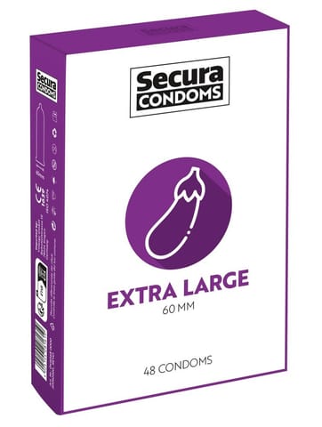 ⁨SECURA EXTRA LARGE 48PCS  BOX⁩ w sklepie Wasserman.eu