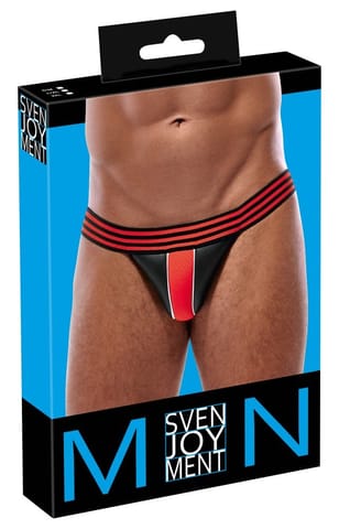 ⁨Men's Jockstrap black/red S/M⁩ w sklepie Wasserman.eu