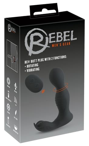 KOREK ANALNY RC BUTT PLUG WITH 2 FUNCTIONS w sklepie Wasserman.eu