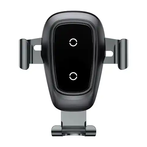 ⁨Baseus Metal Wireless Charger Gravity Car Mount - Gravity Car Holder with QI Wireless Charging (Black)⁩ at Wasserman.eu