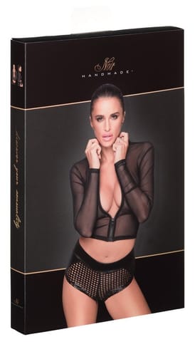 ⁨KOSZULKA NOIR TOP W ZIP XL⁩ w sklepie Wasserman.eu