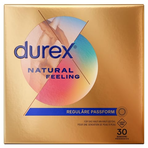 ⁨PREZERWATYWY DUREX NATURAL FEELING 30 SET⁩ w sklepie Wasserman.eu