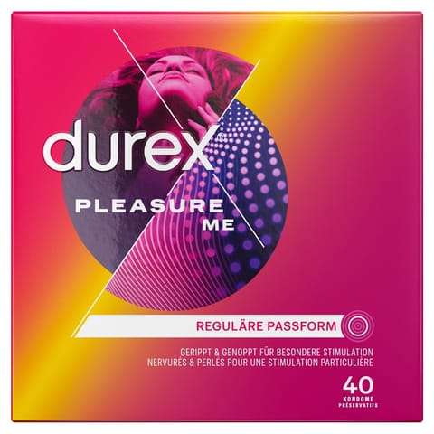 ⁨PREZERWATYWY DUREX PLEASURE ME 40 SET⁩ w sklepie Wasserman.eu