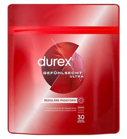 ⁨PREZERWATYWY DUREX THIN ULTRA 30 SET⁩ w sklepie Wasserman.eu
