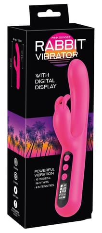 ⁨WIBRATOR PINK SUNSET RABBIT VIBRATOR⁩ w sklepie Wasserman.eu