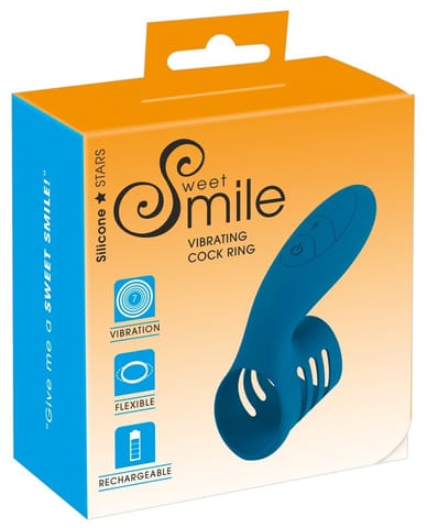 PIERŚCIEŃ SMILE VIBRATING COCK RING w sklepie Wasserman.eu