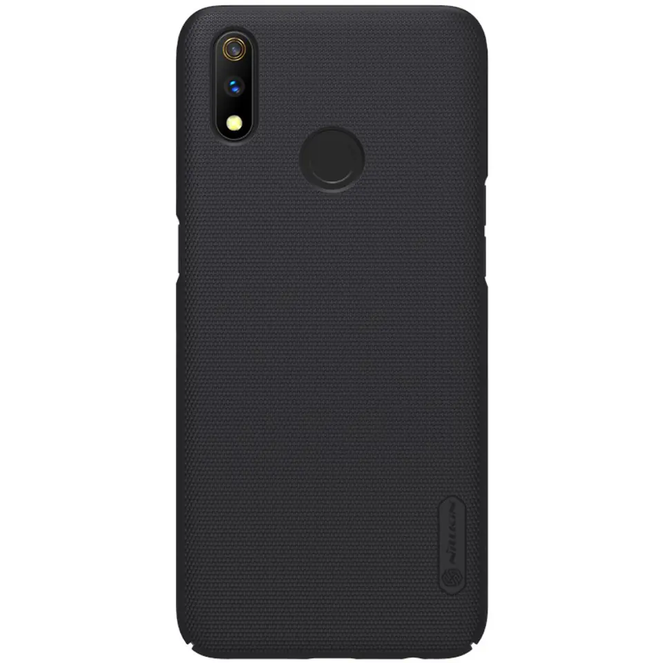 ⁨Nillkin Super Frosted Shield - Case Realme 3 Pro (Realme X Lite) (Black)⁩ at Wasserman.eu