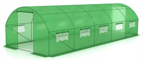 ⁨Tunel foliowy - szklarnia ogrodowa - 3x8 m⁩ w sklepie Wasserman.eu