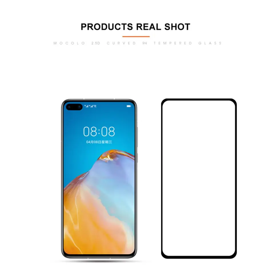 ⁨Mocolo 2.5D Full Glue Glass - Huawei P40 Protective Glass⁩ at Wasserman.eu