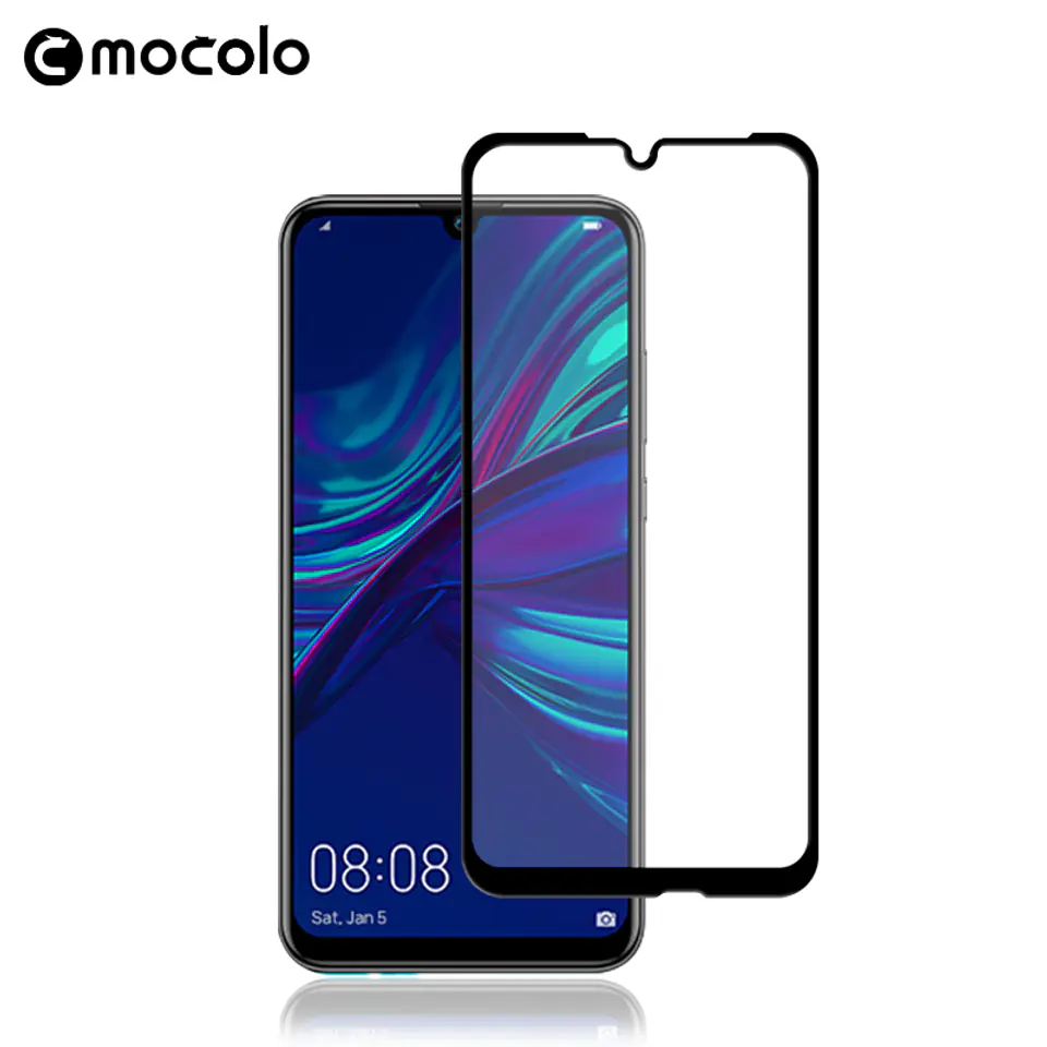 ⁨Mocolo 3D 9H Full Glue - Protective Glass for Full Screen Huawei P smart 2019 / Honor 10 Lite (Black)⁩ at Wasserman.eu