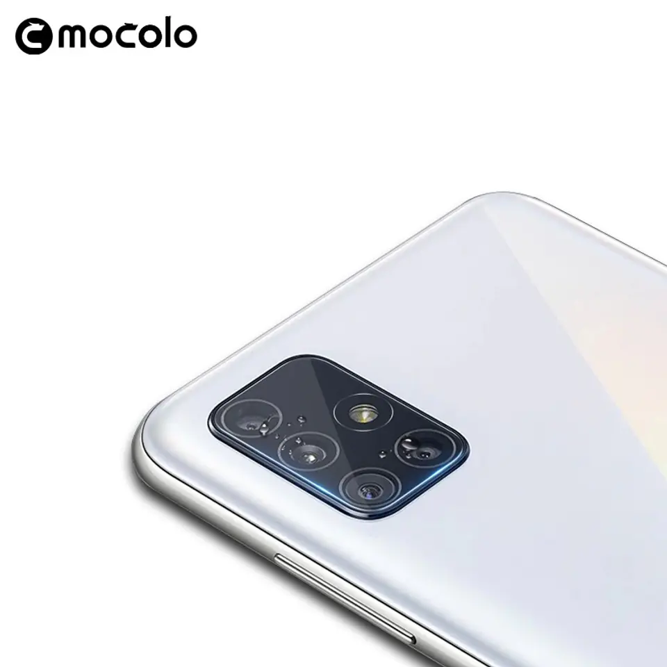 ⁨Mocolo Camera Lens - Szkło ochronne na obiektyw aparatu Samsung Galaxy A51⁩ w sklepie Wasserman.eu