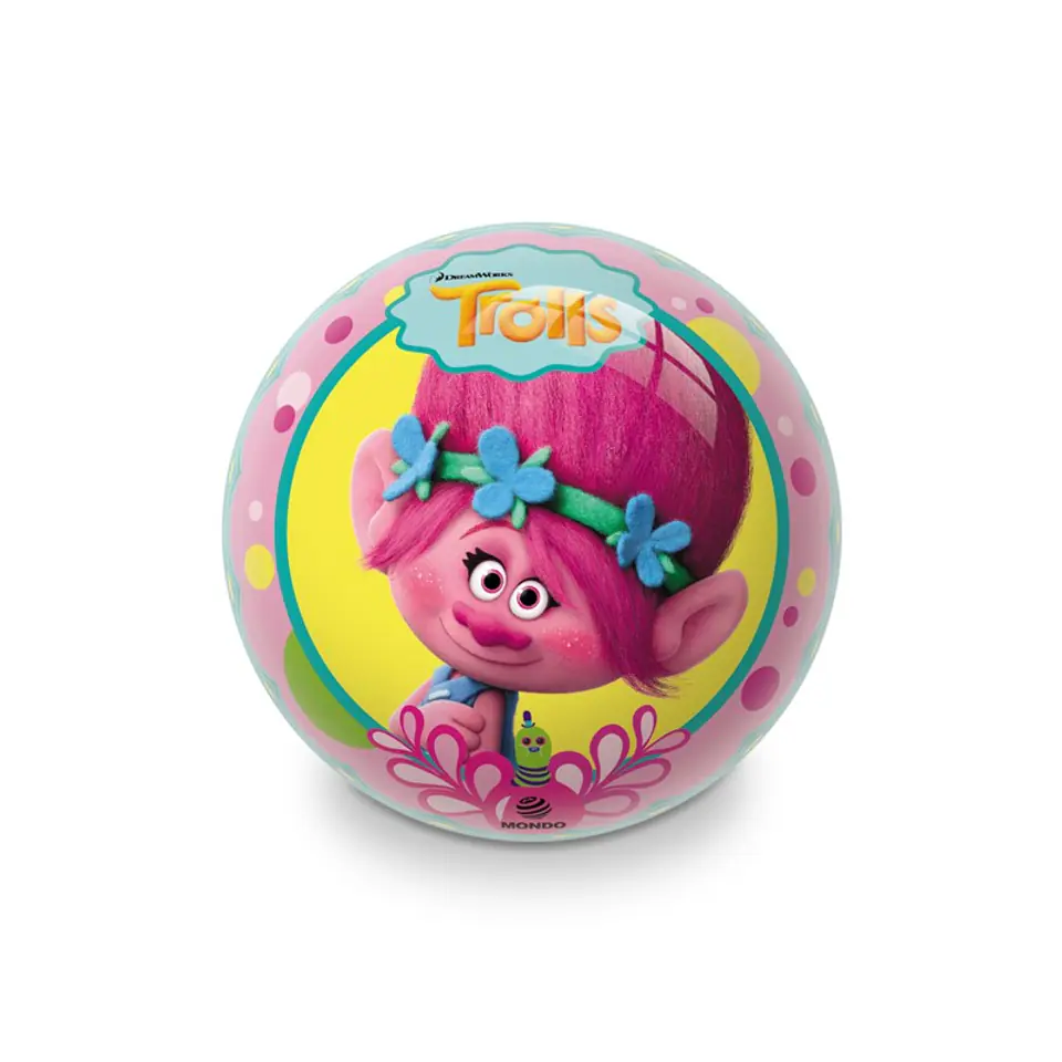 ⁨Trolls - Rubber ball (230 mm) Random selection⁩ at Wasserman.eu