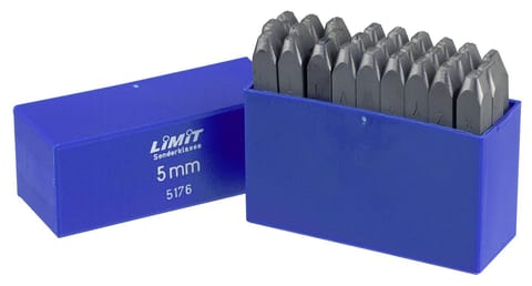⁨Stemple literowe 5176- litery od A do Z o wysokości 4 mm Limit⁩ w sklepie Wasserman.eu