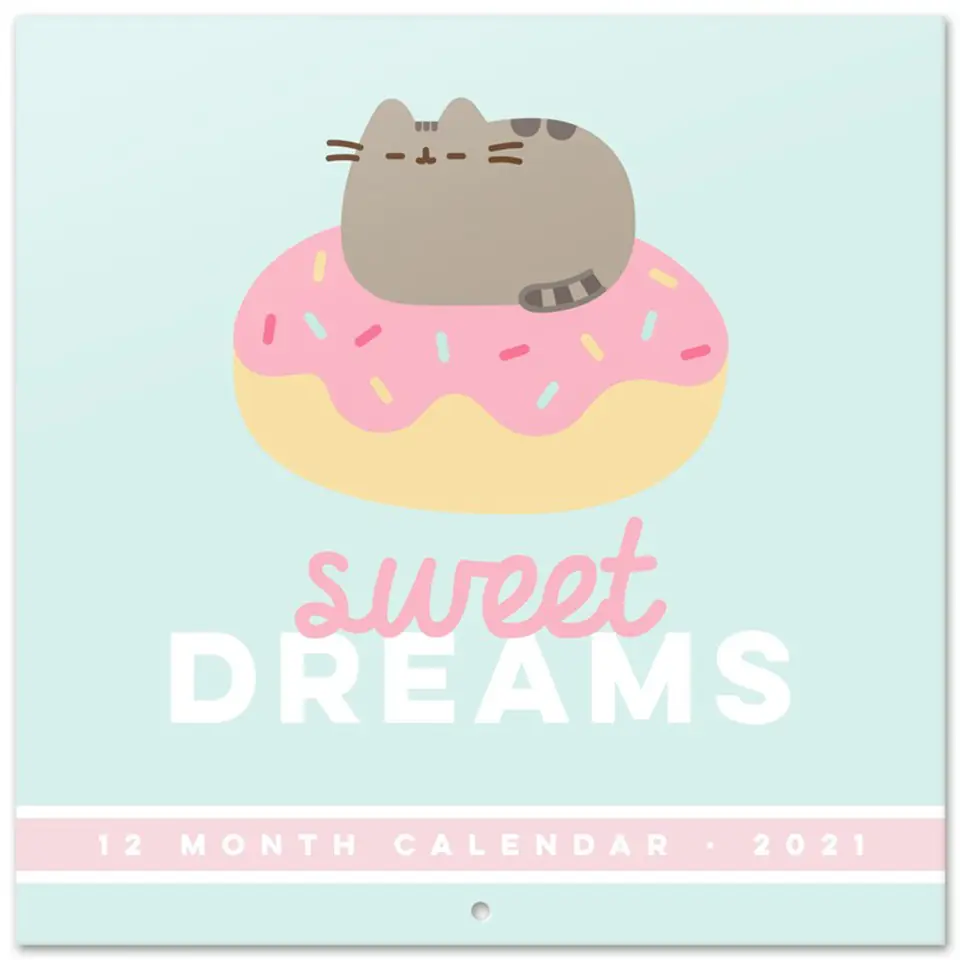 ⁨Pusheen - Calendar for daily planning from the Foodie 2021 collection⁩ at Wasserman.eu