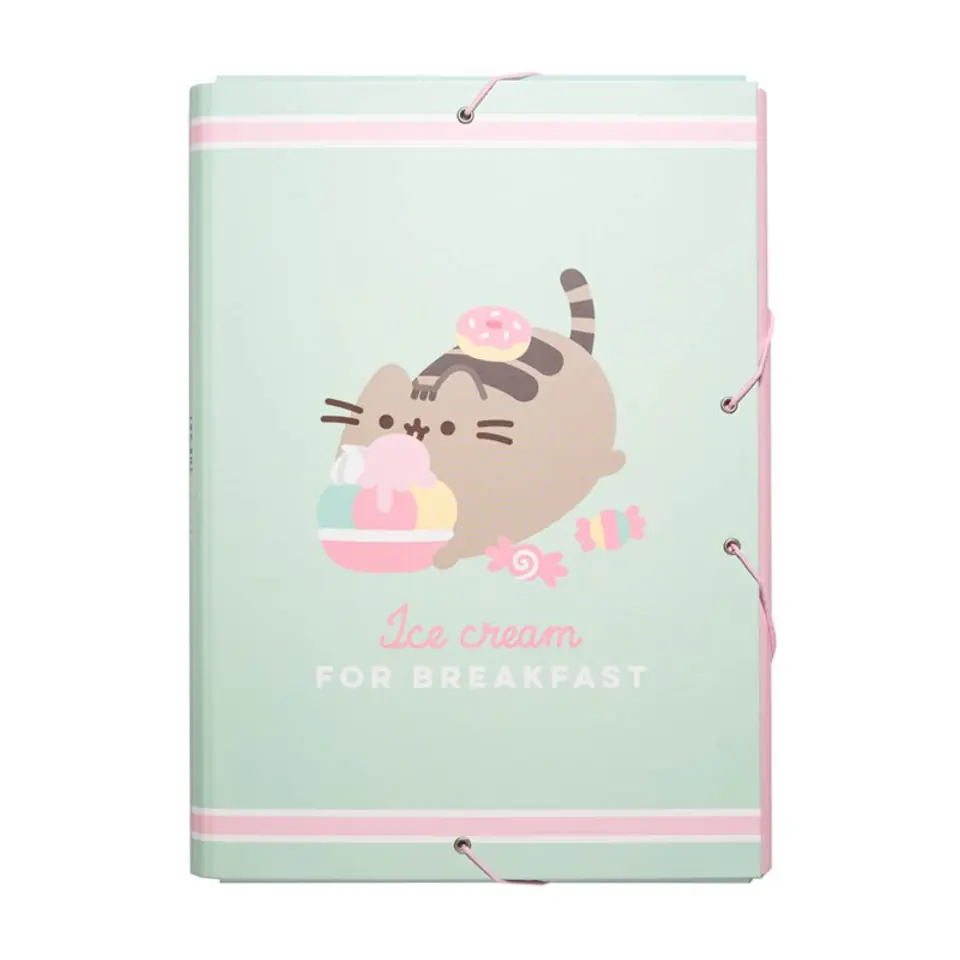 ⁨Pusheen - Folder for storing documents from the Foodie collection⁩ at Wasserman.eu