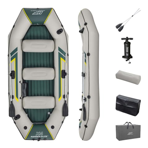 ⁨Inflatable Inflatable Inflatable Dinghy for 4 Persons 320 x 148 x 47 cm Bestway 65157⁩ at Wasserman.eu