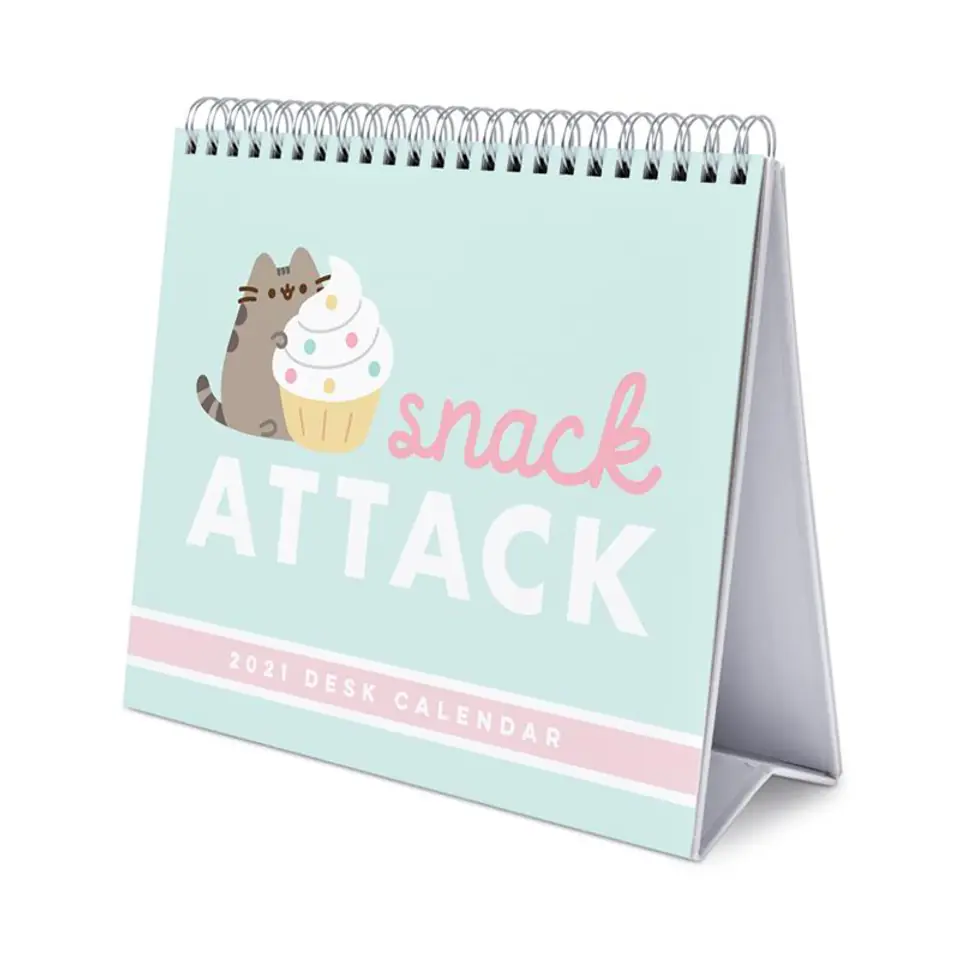 ⁨Pusheen - Desk calendar from the Foodie collection 2021⁩ at Wasserman.eu