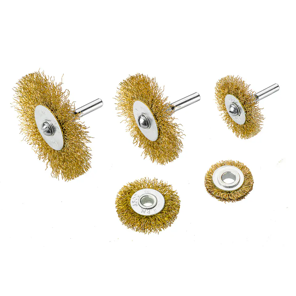 ⁨WIRE BRUSHES FOR DRILL 5 PIECES⁩ at Wasserman.eu