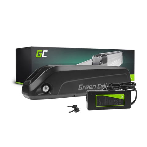 ⁨Green Cell - Bateria do roweru elektrycznego E-Bike z ładowarką 36V 13Ah 468Wh Li-Ion 5.5x2.1mm⁩ w sklepie Wasserman.eu