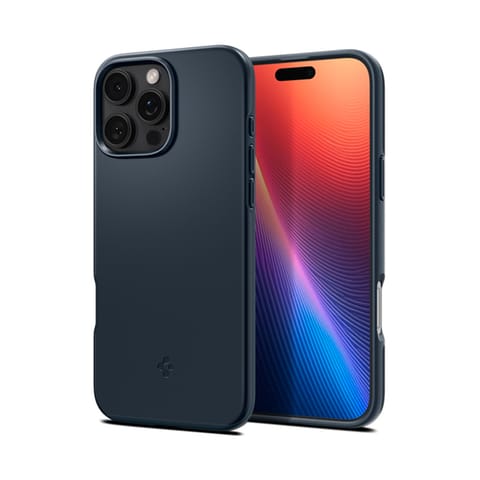 ⁨Spigen Thin Fit Mag MagSafe - Etui do iPhone 16 Pro (Metal Slate)⁩ w sklepie Wasserman.eu