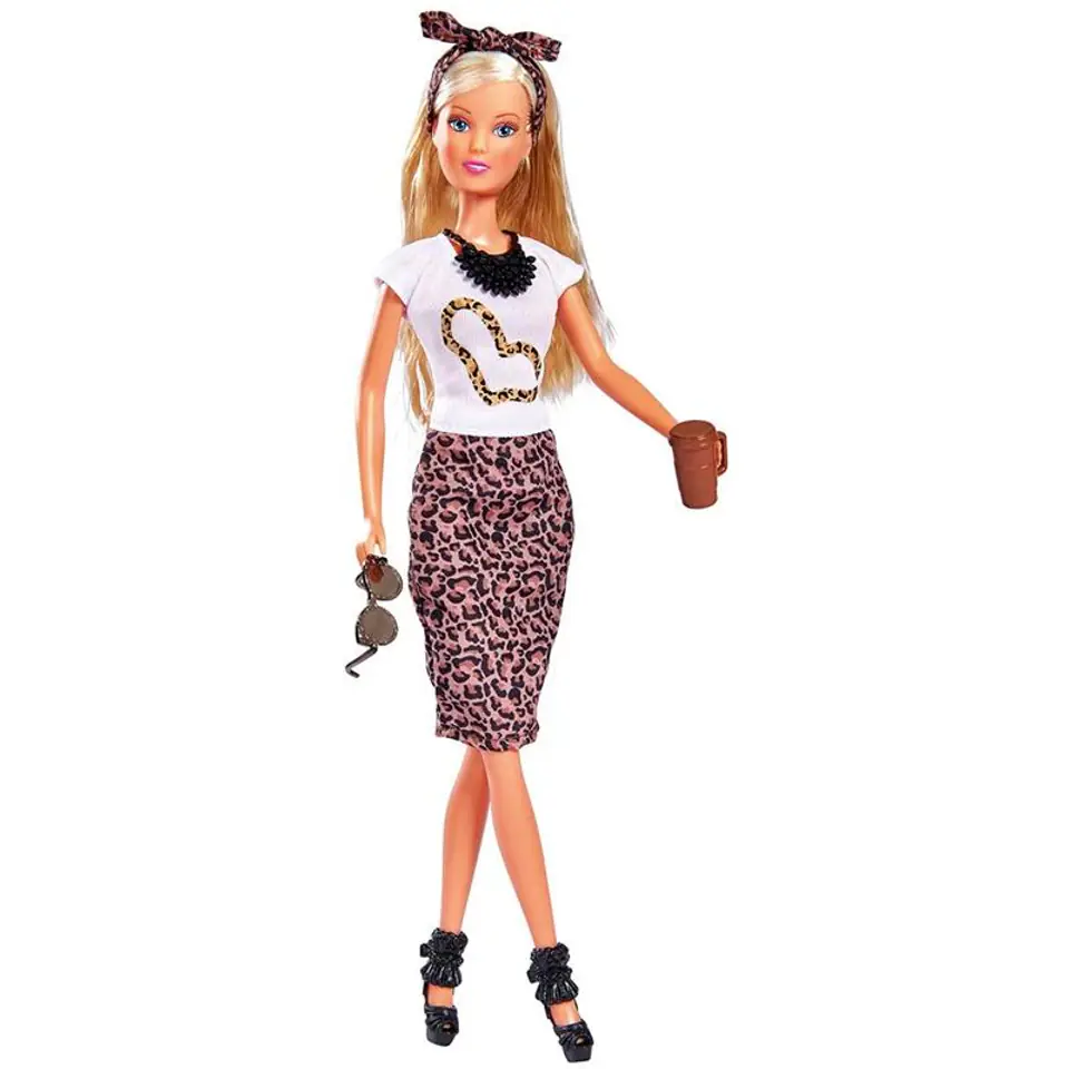 Simba Steffi Love Leo Fashion – Lalka w stroju w panterkę + akcesoria w sklepie Wasserman.eu