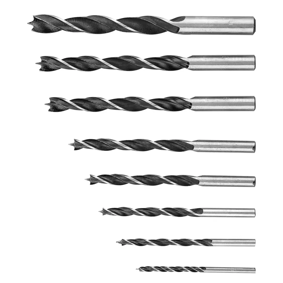 ⁨Drills for wood spiral 3-10 mm, set of 8 pcs.⁩ at Wasserman.eu