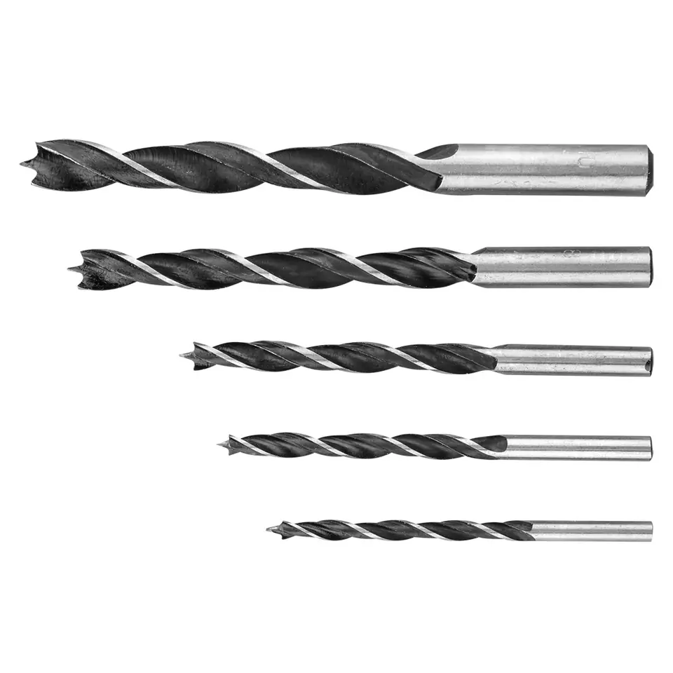 ⁨Spiral drills 4-10 mm, set of 5 pcs.⁩ at Wasserman.eu