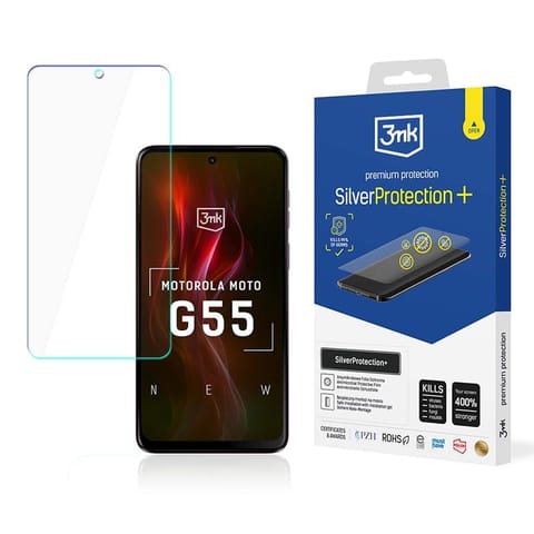 ⁨3mk SilverProtection+ - Folia ochronna do Motorola Moto G55 5G⁩ w sklepie Wasserman.eu