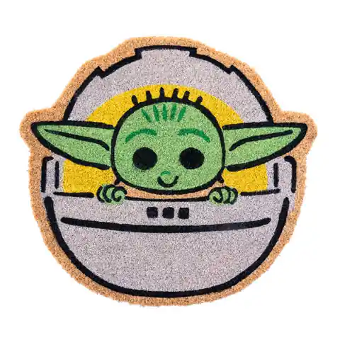 ⁨Star Wars - The Mandalorian Child Baby Yoda Doormat⁩ at Wasserman.eu
