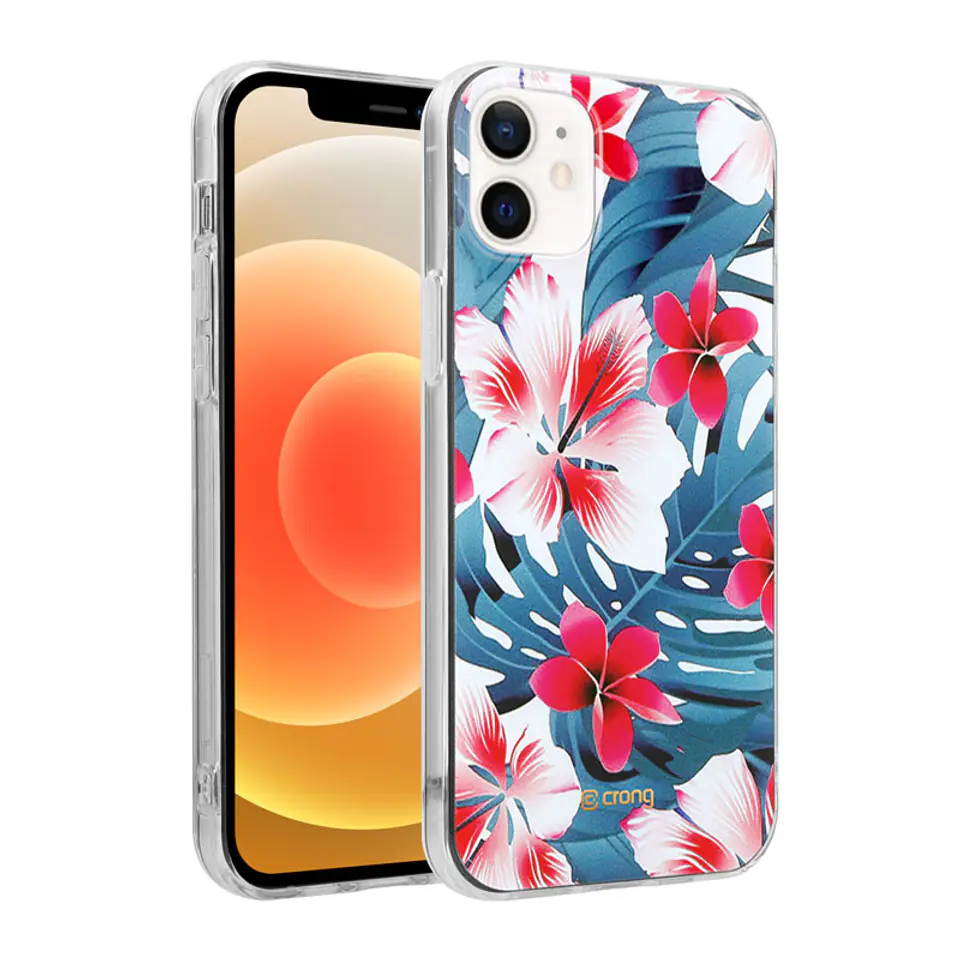 ⁨Crong Flower Case - iPhone 12 Mini Case (model 03)⁩ at Wasserman.eu