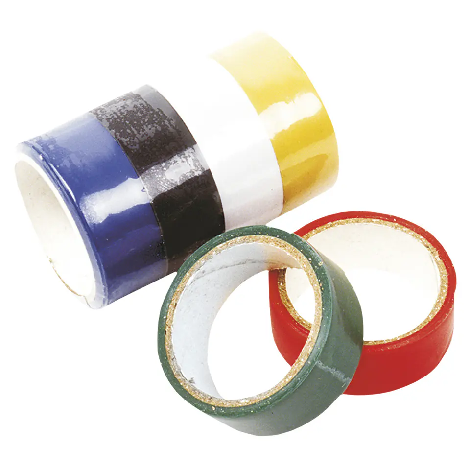 ⁨Insulating tapes, 19 mm x 3 m, 6 pcs.⁩ at Wasserman.eu