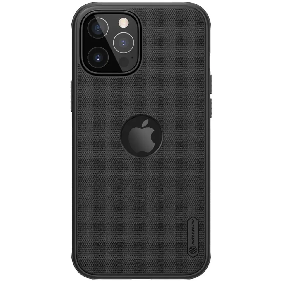 ⁨Nillkin Super Frosted Shield Magnetic - Etui Apple iPhone 12 Pro Max (Black)⁩ w sklepie Wasserman.eu