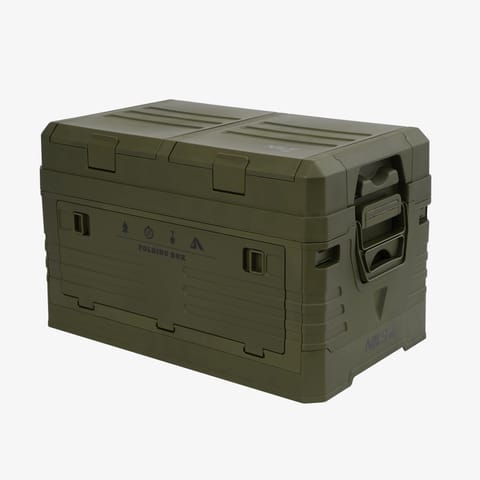 ⁨NCB4003 SKŁADANA SKRZYNIA KEMPINGOWA Z POKRYWĄ ZIELONA NILS CAMP⁩ w sklepie Wasserman.eu