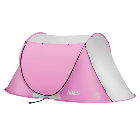 ⁨NILS NC3043 pink self-folding beach tent⁩ at Wasserman.eu