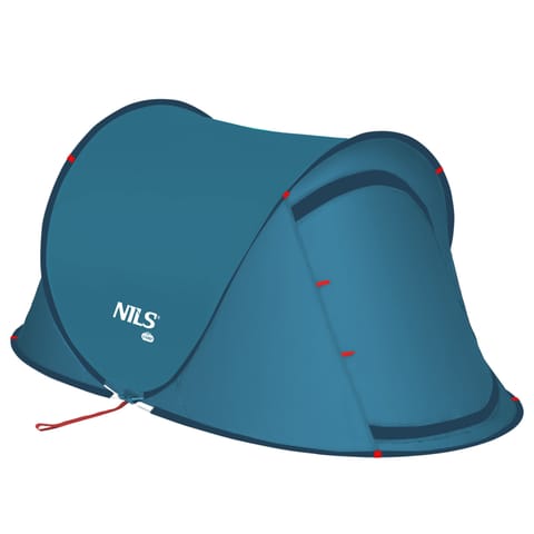 ⁨NC3743 NAMIOT KEMPINGOWY SAMOROZKŁADAJĄCY NIEBIESKI NILS CAMP⁩ w sklepie Wasserman.eu