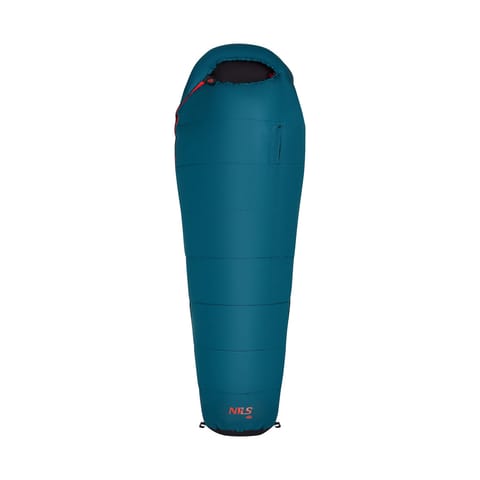 ⁨NILS Camp sleeping bag NC2003 black-red⁩ at Wasserman.eu