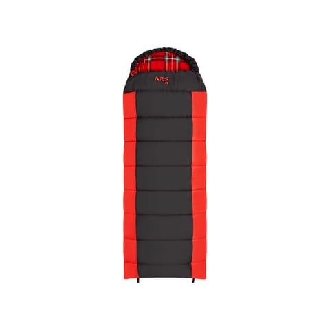 ⁨NILS Camp sleeping bag NC2003 black-red⁩ at Wasserman.eu