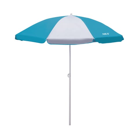 ⁨NC7813 TURKUSOWY PARASOL PLAŻOWY  180 CM NILS⁩ w sklepie Wasserman.eu