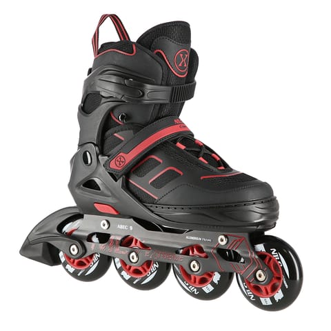 ⁨NA14174 A BLACK AND RED SIZE M (35-38) NILS EXTREME SKATES⁩ at Wasserman.eu